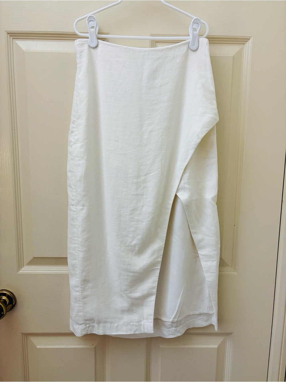 Abercrombie & Fitch linen midi skirt